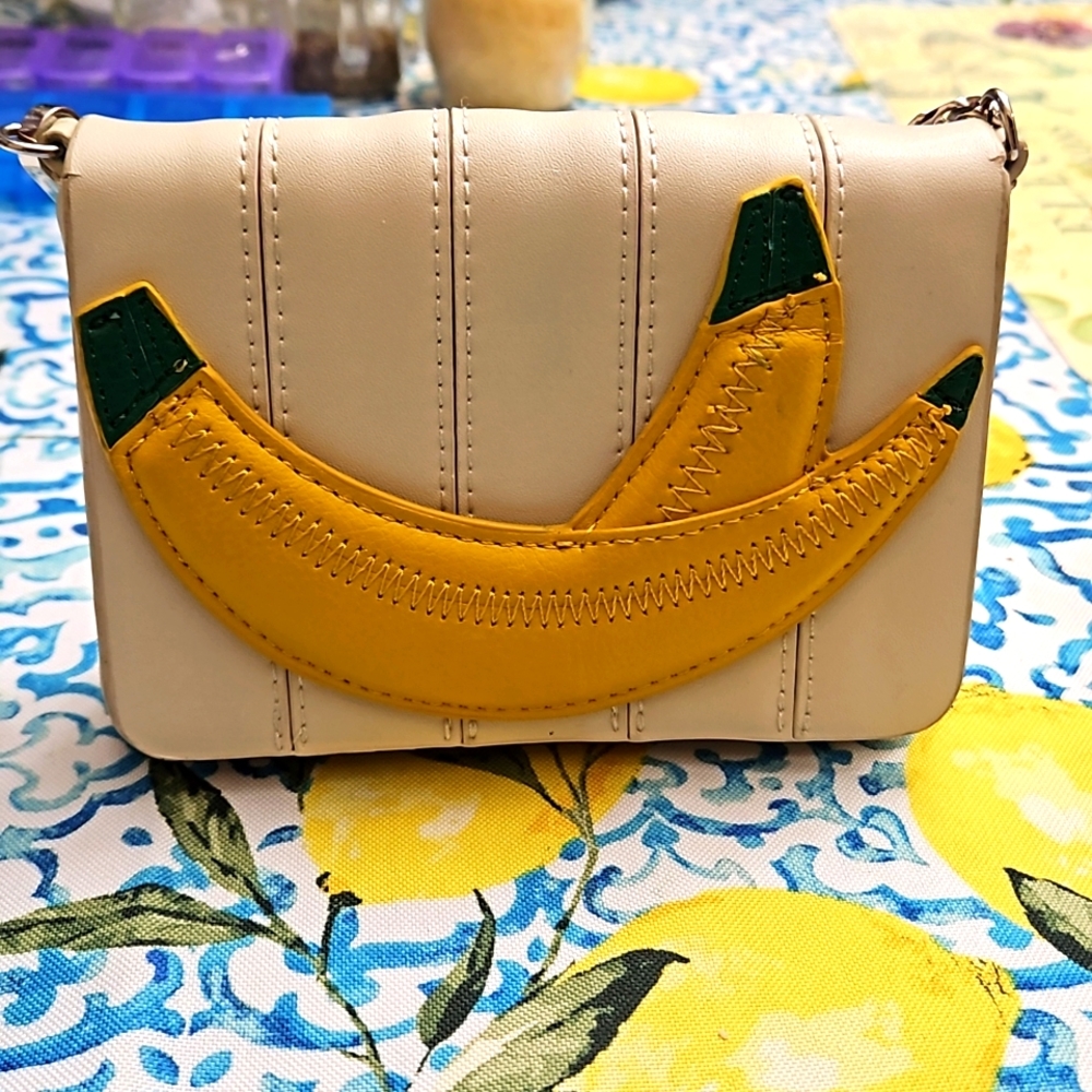 Zara Go Bananas purse